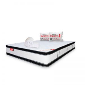 COMBO COLCHÓN NOVA + BASE CAMA + ESPALDAR + OBSEQUIOS